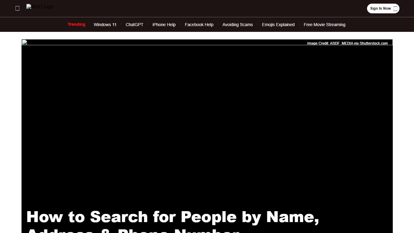 How to Search for People by Name, Address & Phone Number
